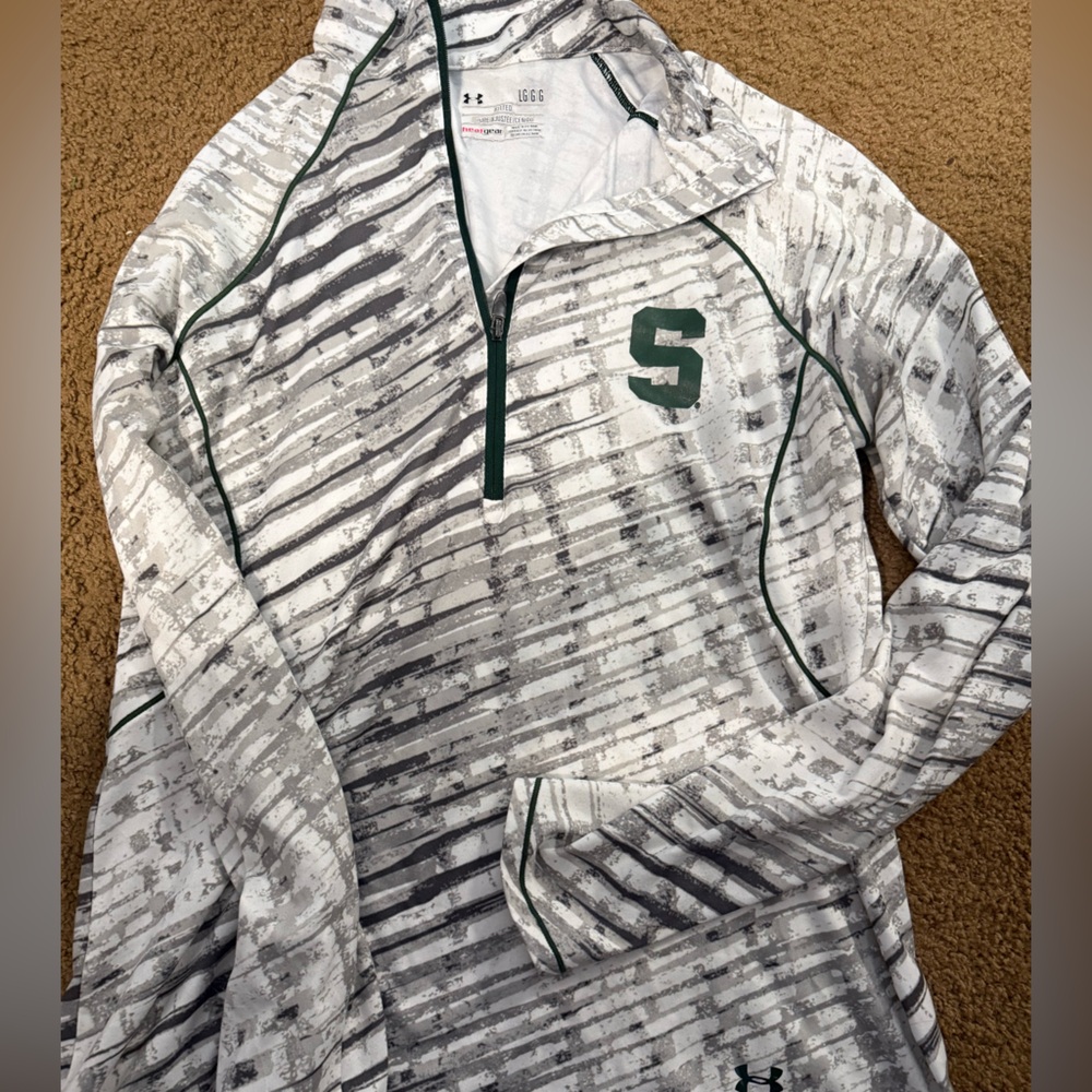Under Armour MSU quarter zip